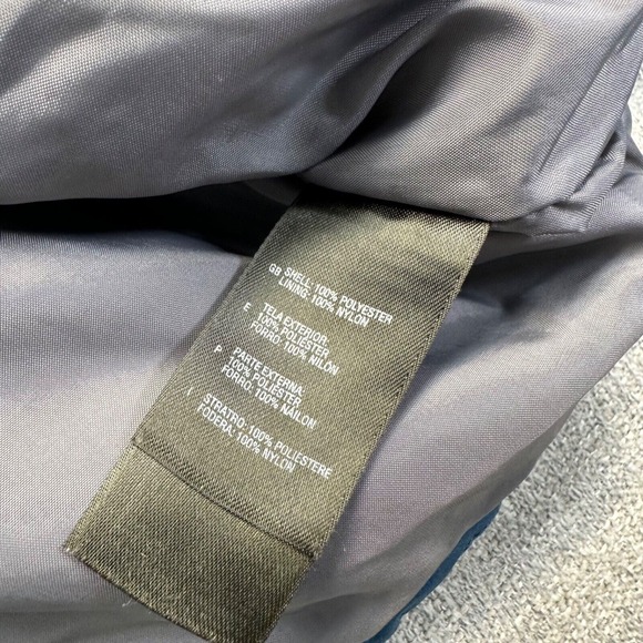 The North‎ Face Jacket Girls Large Hyvent Full Zip Blue Color Block Hooded - Picture 5 of 9